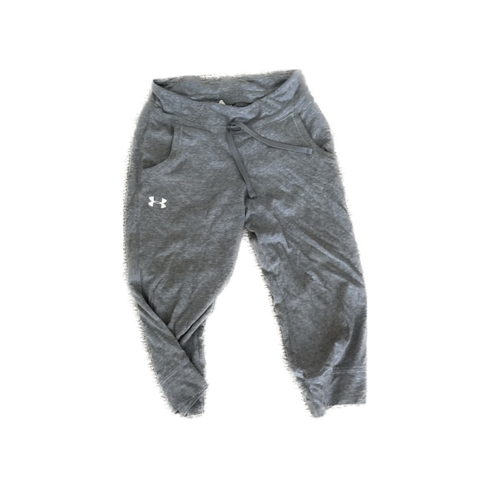 Under Armour girls grey joggers